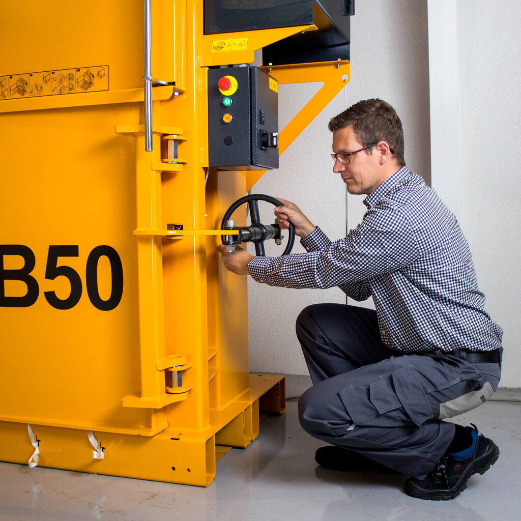 Ballenpresse B50