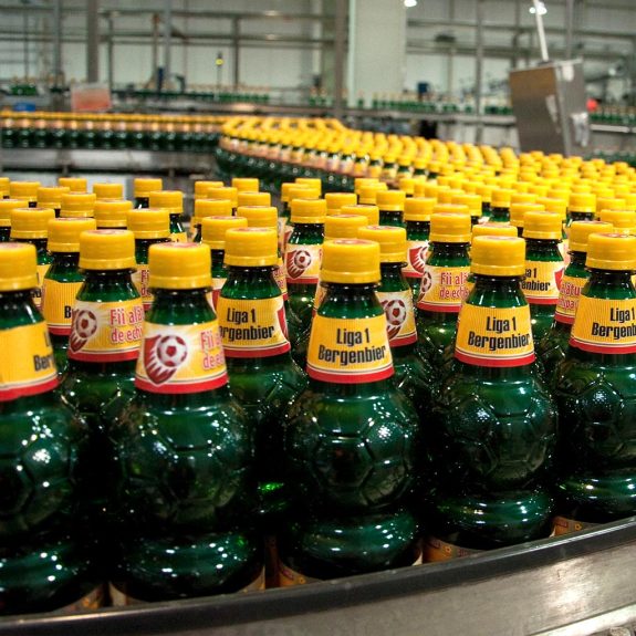 Getränkeflaschen aus recyceltem Kunststoff